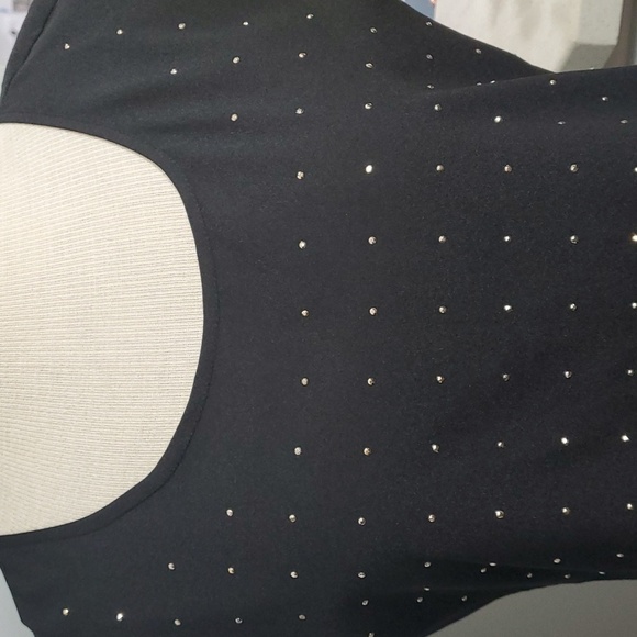 Covington Black sleevless top. Bling. Size small however fits a medium. - Picture 2 of 7